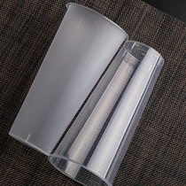 Disposable 500ml700ml90 caliber tennis red milk tea mug cute custom logo plastic cup home with lid