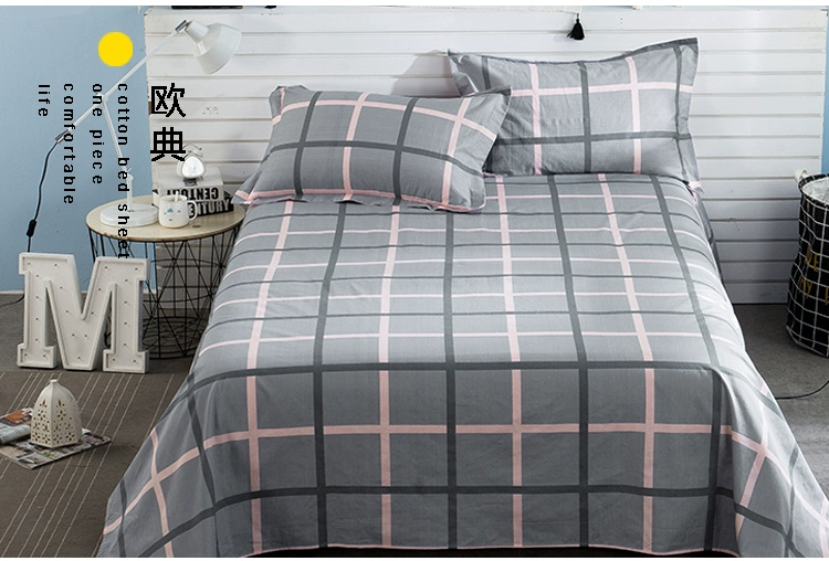 Khăn bông 100% cotton một mảnh 2.0m giường đôi 1,5 / 1,8 m trải giường ký túc xá sinh viên độc thân - Khăn trải giường ga phủ giường
