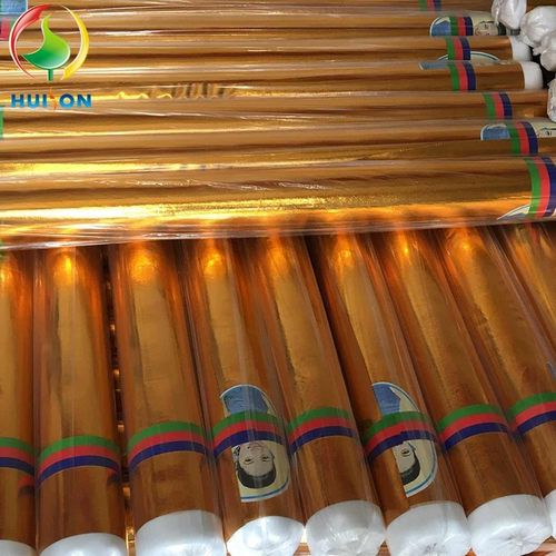 Huison Christmas Gold Clate Silver Clate Decorative Pillar Bun