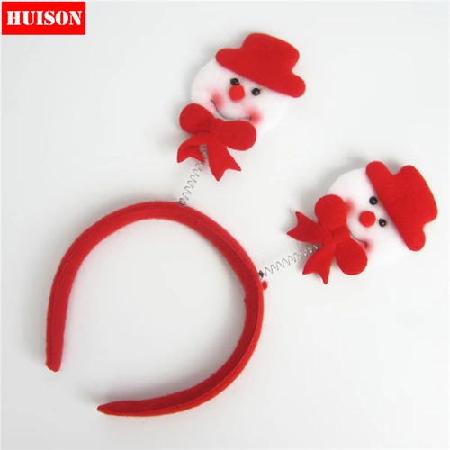 Huison Рождественский рождественский мультфильм снеговик отверстия головы рождественское платье мужская рождественская сказка бедна