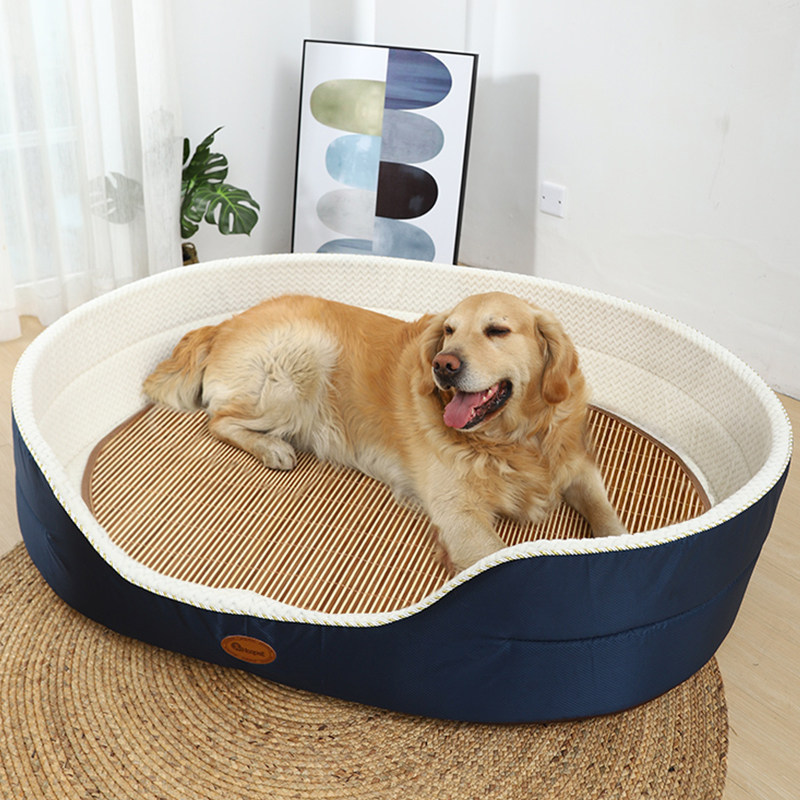 Dog Nest All Season Universal Summer Pet Nest Large Indoor Sleeping Mat Golden Wow Dog Summer Dog Bed Midsize Dog Cool