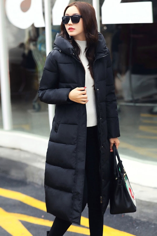 Anti-mùa đặc biệt dày trung dài áo khoác mỏng áo bông dày bông áo khoác nữ dài qua đầu gối đang lớn của Hàn Quốc phiên bản xuống quần áo bông