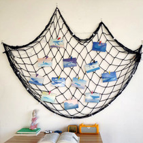 Mediterranean style decorations fishing net background Wall Wall pendant kindergarten decoration photo wall