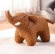 Khaki pattern слон (кожа из микрофибры)