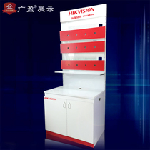  Monitoring display cabinet Security display cabinet display rack Computer display camera display rack Hikvision monitoring booth