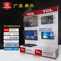  TV display cabinet display rack TV shelf display rack cabinet Home appliance floor booth display display stand display cabinet