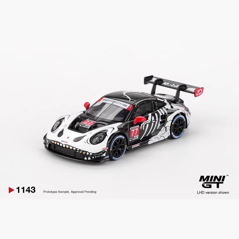 Minigt 1:64 # 1143 Porsche 911 Gt3 R Halloween Bone Dragon Alloy Car Model Minigt 1:64 # 1143 Porsche 911 Gt3 R Halloween Bone Dragon Alloy Car Model