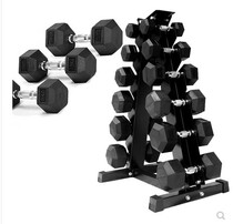 Fixed dumbbells Mens home gym package iron hexagonal dumbbells 2 5 kg 30kg arm muscle dumbbells women