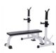 Adjustable Squat Rack Barbell Rack Weight Bench Bench Press Rack Home Fitness Equipment Set Weight Rack Dumbbell Bench