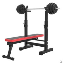 Weightlifting Bed Sleeper push rack Bar Frame Home Weightlifting Bed Dumbbells Stool Foldable Sleeper push bed barbell