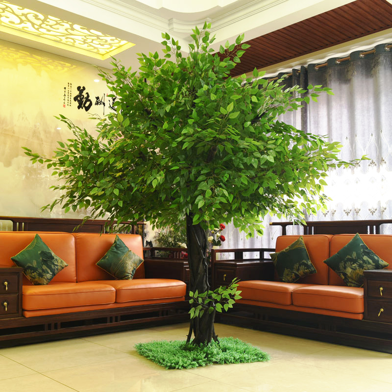 Simulation banyan tree large simulation plant fake tree wishing tree wedding indoor landscaping decoration shopping mall hotel green plant