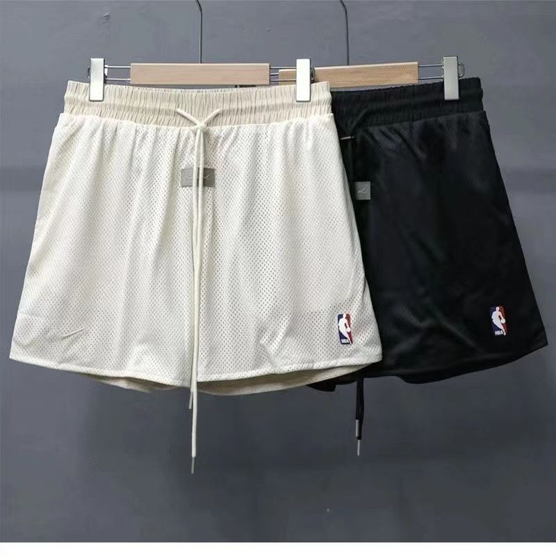 Fear of God Fog Three-Way Collaboration Basketball Mesh Shorts Unisex Trendy Loose Sports Shorts