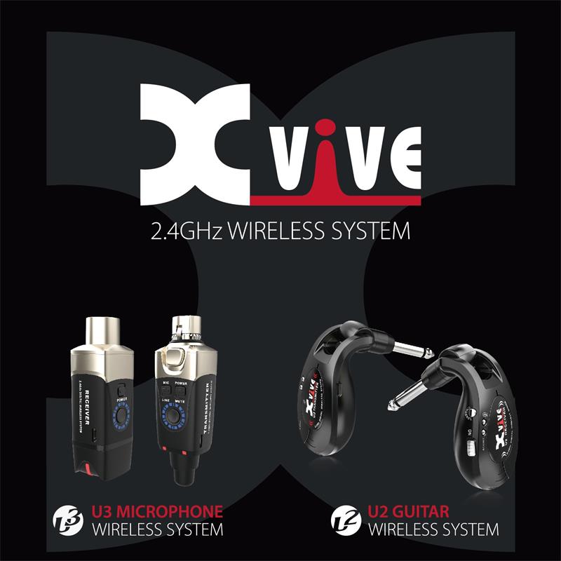 XVIVE-U2 U3C wireless system microphone microphone guitar bass instrument wireless transmitter receiver