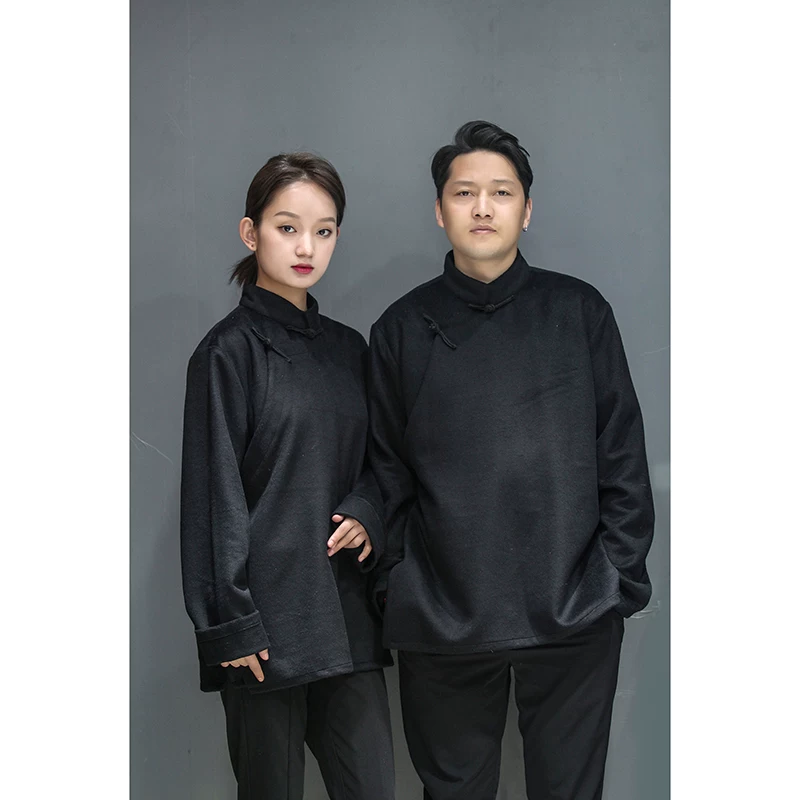 Retro elite short double-sided cashmere summer woolen demi-season jacket
