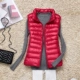 Giải phóng mặt bằng mùa giải xuống áo vest mỏng mùa thu và mùa đông vest vai ngắn size lớn mẹ vest nữ xuống áo vest quần jean đen nữ