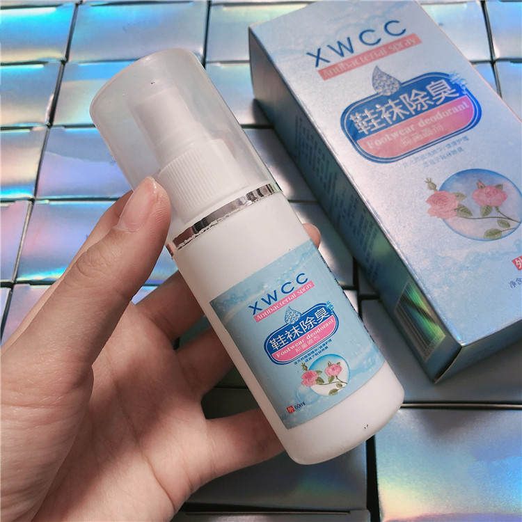 Late deficit clear shoes Sox deodorant bacteriostatic spray dispel smell and smell anti-odour 60ml weighs 250G