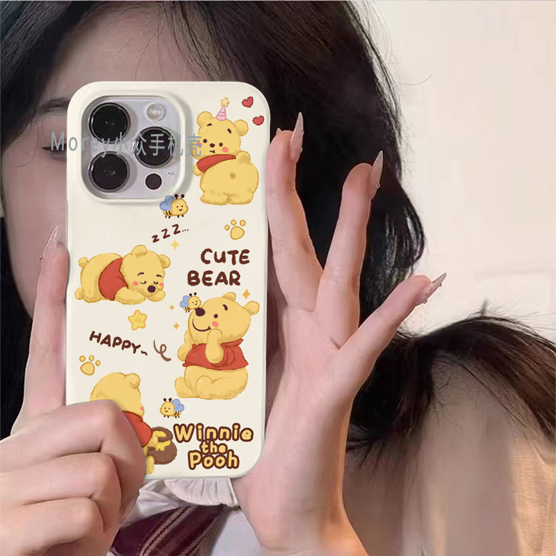 Fun Winnie the Pooh Suitable for Apple 16 Promax Mobile Phone Case iPhone 15 New Shell Xiaomi 15 Film 12 Niche High-End Sense 14 Huawei P70 Honor 200Reno13 Fun Winnie the Pooh Suitable for Apple 16 Promax Mobile Phone Case iPhone 15 New Shell Xiaomi 15 Film 12 Niche High-End Sense 14 Huawei P70 Honor 200Reno13