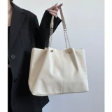 Сумка через плечо, вместительная и большая сумка на одно плечо, из натуральной кожи, изысканный стиль, подходит для студента