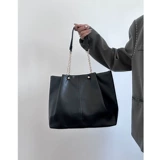 Сумка через плечо, вместительная и большая сумка на одно плечо, из натуральной кожи, изысканный стиль, подходит для студента