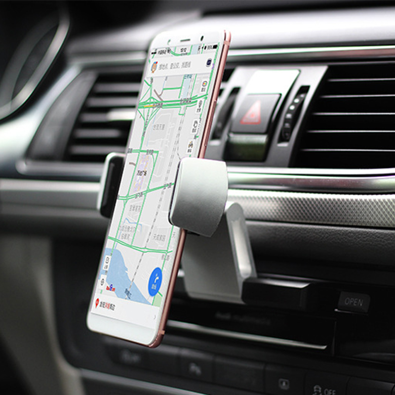 Car dashboard cd port dedicated mobile phone frame car navigation frame car multi-functional creative support frame buckle type