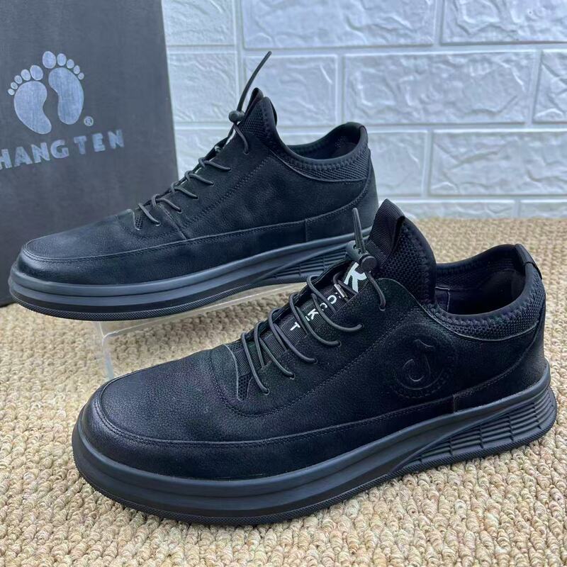 Outlet Clearance Sale: Fashionable Casual Men's Leather Shoes Made of Top-Layer Cowhide, New Style, Soft Sole, Non-Slip, Wear-Resistant Sneakers Outlet Clearance Sale: Fashionable Casual Men's Leather Shoes Made of Top-Layer Cowhide, New Style, Soft Sole, Non-Slip, Wear-Resistant Sneakers
