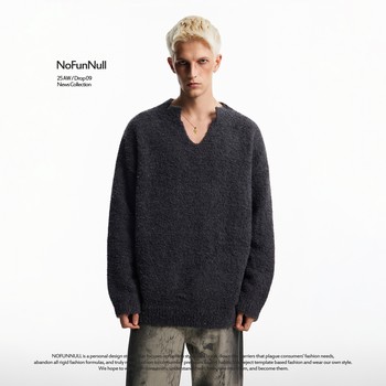 Nofunnul american heavyweight v-neck pullover sweater trend Nofunnul american heavyweight v-neck pullover sweater trend