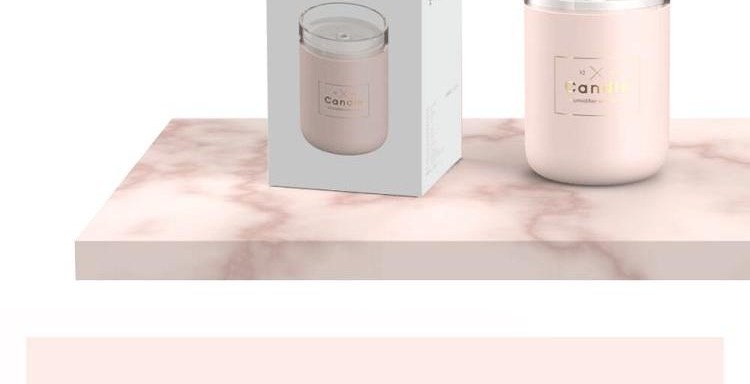 Gió Bắc Máy tính để bàn USB Spray Máy tạo độ ẩm Nhà sáng tạo Ký túc xá Xe Không khí Thanh lọc Ánh sáng xung quanh Nhỏ Nhỏ máy tạo ẩm deerma