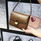 Ретро небольшая сумка на одно плечо, сумка через плечо, из натуральной кожи, коллекция 2023, популярно в интернете