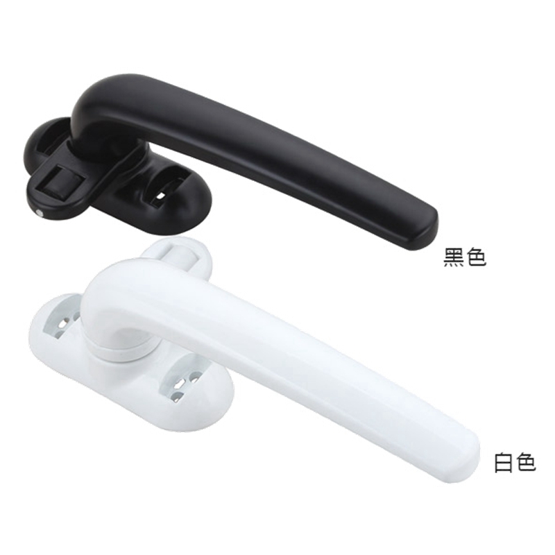 7 Words Window Lock Five Gold Accessories Door Lock 50 Aluminum Alloy Doors And Windows Single Point Handle Inside And Outside Open Handle Outside Open Window Handle