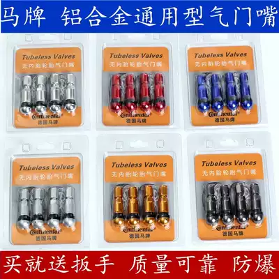Automotive aluminum alloy valve explosion-proof aluminum alloy stainless steel tire air nozzle cap vacuum tire valve core