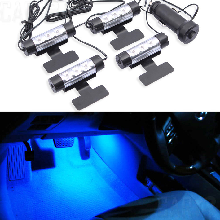 Automotive Supplies On-board Atmosphere Light Reflexology in the car Refitted Led Indoor Atmosphere Light Decorative Lights 