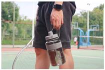 Simple Sports Cup fitness outdoor riding creative water cup bottle with straw for men and women 1000 ml