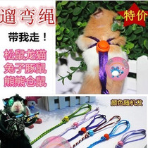 Traction Rope Rabbit Guinea Pig Dutch Pig Squirrel Sink Totoro Walking Rope Hamster Slip Rope Out Rope