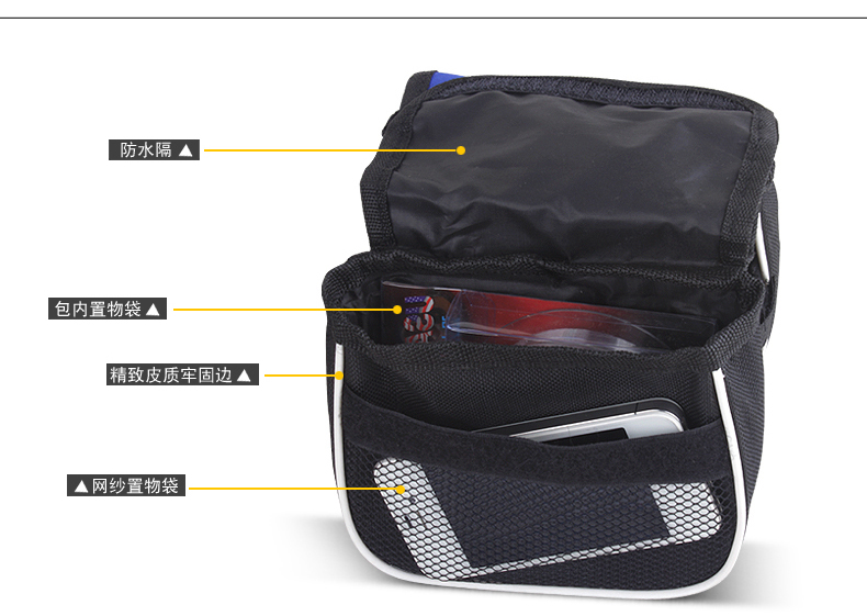 Sacoche pour vélo mixte - Ref 2216344 Image 10