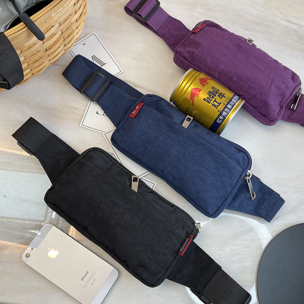 Sports men and women Joker invisible waist bag running equipment large capacity multifunctional waterproof anti-theft ultra-thin mobile phone bag