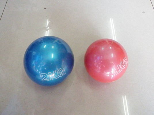 Inflatable solid ball 2KG primary and secondary school students test special training competition standard 2kg rubber ball 1KG