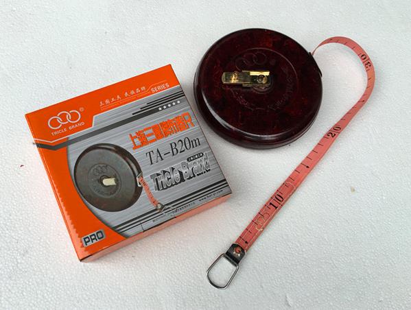 Shanghai three circle brand cloth tape measure leather tape measure steel tape measure TA-B10 15 20 30 50 meters