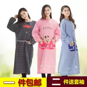 . Trang chủ dễ thương phiên bản Hàn Quốc của người phụ nữ smock dành cho nữ