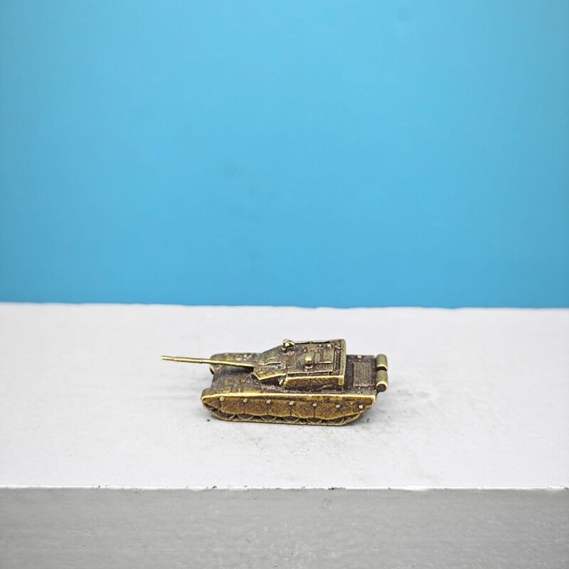 Brass Simulation 1/350 Metal Chinese 99A Main Battle Tank Model G019-3 Sand Table Decoration Ornament