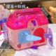 Princess Mengqia Surprise Treasure Hunt Treasure Chest Magic Cube Book Treasure Car Treasure House Pretend Play Toys for Girls