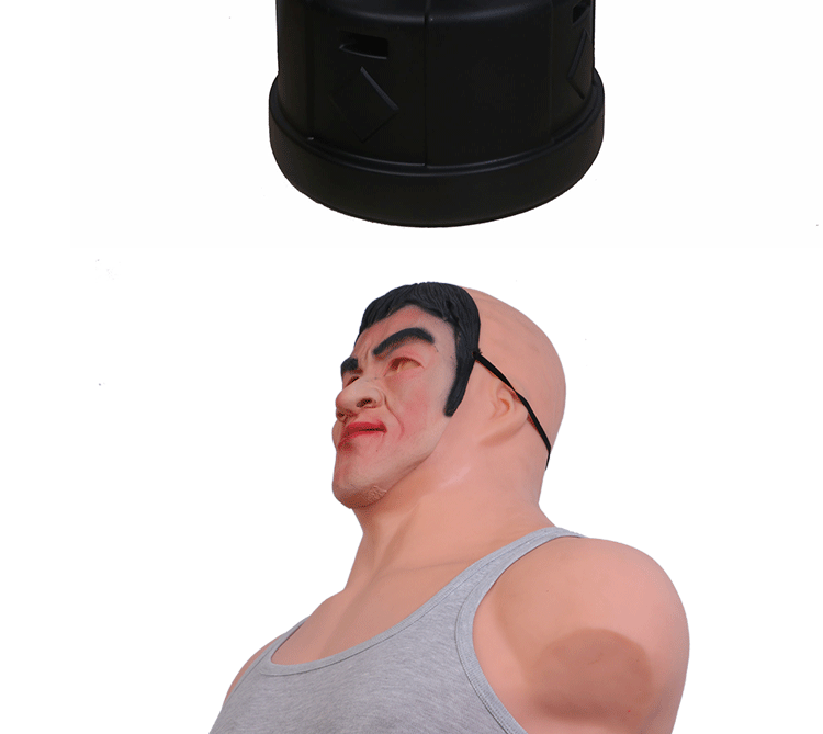 Thiết bị thông hơi tâm lý silicone thông hơi người mô phỏng độc quyền thiết kế giọng hát con người thông gió sanda dọc bao cát - Taekwondo / Võ thuật / Chiến đấu găng boxing twins