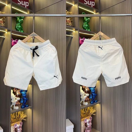 
Summer thin mesh casual pants for men's ice silk quick-drying straight-cut pants 2025 trendy breathable beach pants