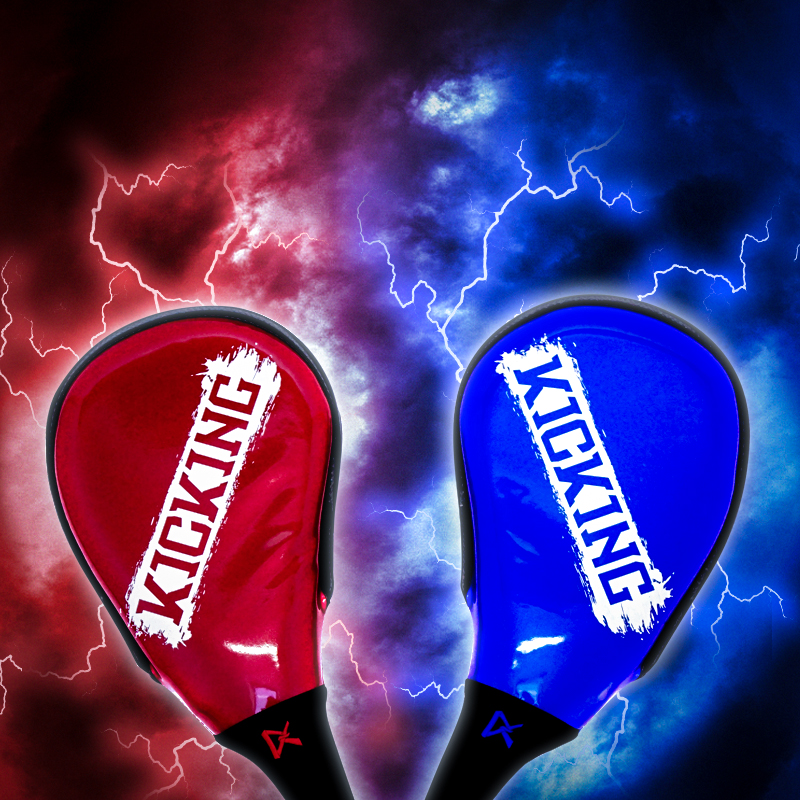 New Product Release - KICKING Jiqing STORM Large Taekwondo Foot Target Children's Foot Target Double Leaf Training Foot Target