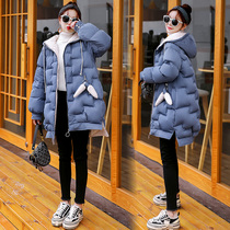 Pregnant women winter down jacket autumn winter cotton coat 2021 new winter cotton jacket coat autumn and winter thick warm cotton jacket