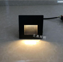 LED outdoor foot light corner light ramp light concave embedded foot light garage light step light garden light