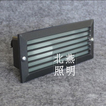 Large and small mesh-covered foot lamp Corner lamp Outdoor waterproof wall-mounted side wall lamp black white