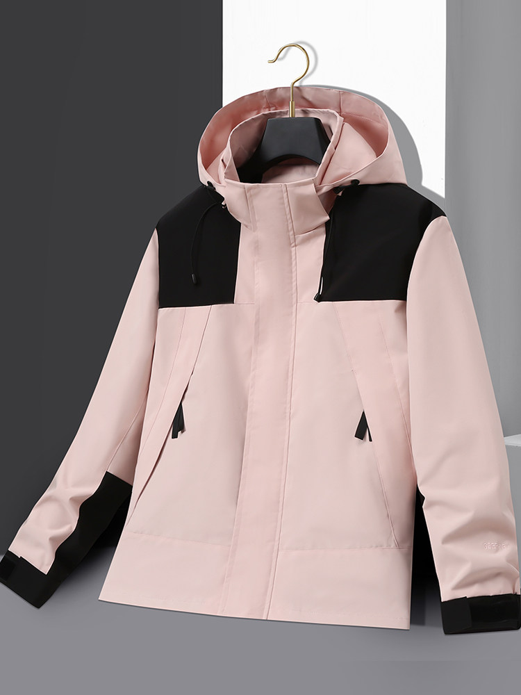American Style Jacket 2023 Outerwear for Men and Women Trendy Brand New Spring and Autumn Thin Jacket Couple Outdoor Windproof Waterproof Large Size