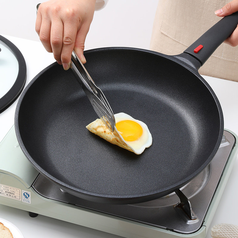 Love Plus Home German Flat Bottom Pan Removable no Pan Stew Pan Fried Pan Medical Stone Gas Stove Fried Egg Pancake Pan