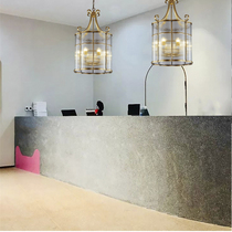 European-style all-copper corridor aisle entrance chandelier American bedroom dining room living room light Personality creative simple bar light