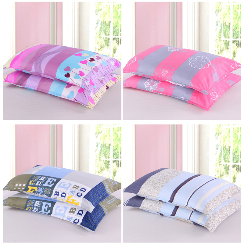 Pillowcase specials a pair of 9 9 single student dormitory cartoon pillow cover adult couple Korean large size